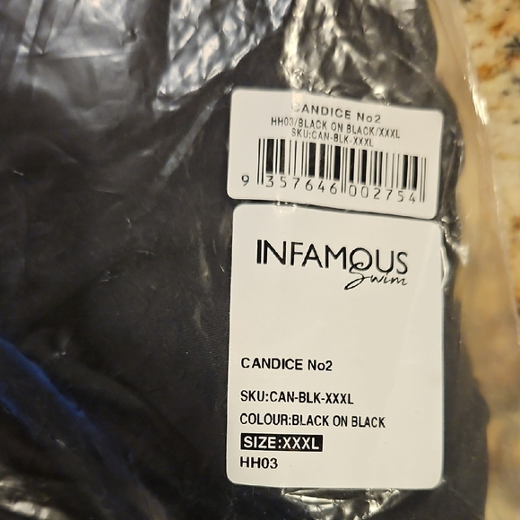 Infamous Swim Candice One Piece Womens Swimsuit - Picture 4 of 4